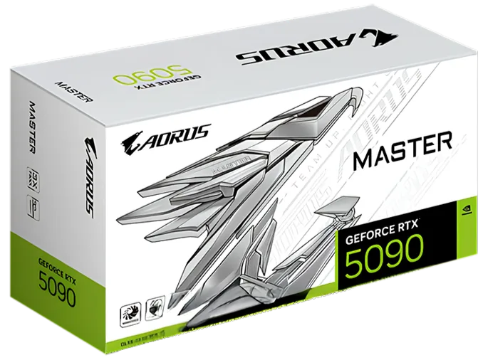 GIGABYTE AORUS GeForce RTX 5090 Master ICE - 32GB