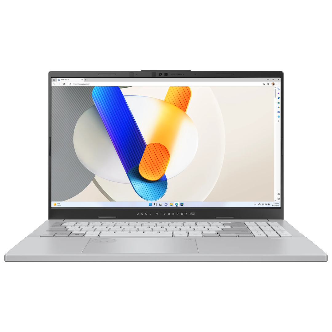 ASUS Vivobook Pro 15 N6506MV-MA022, Intel Core Ultra 7 155H, RAM 16GB, 1TB SSD, NVIDIA RTX 4060 8GB, 15.6 inch OLED WQXGA 120Hz, Cool Silver