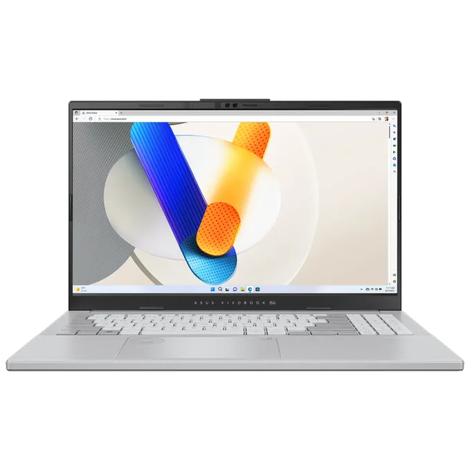 ASUS Vivobook Pro 15 N6506MV-MA022, Intel Core Ultra 7 155H, RAM 16GB, 1TB SSD, NVIDIA RTX 4060 8GB, 15.6 inch OLED WQXGA 120Hz, Cool Silver