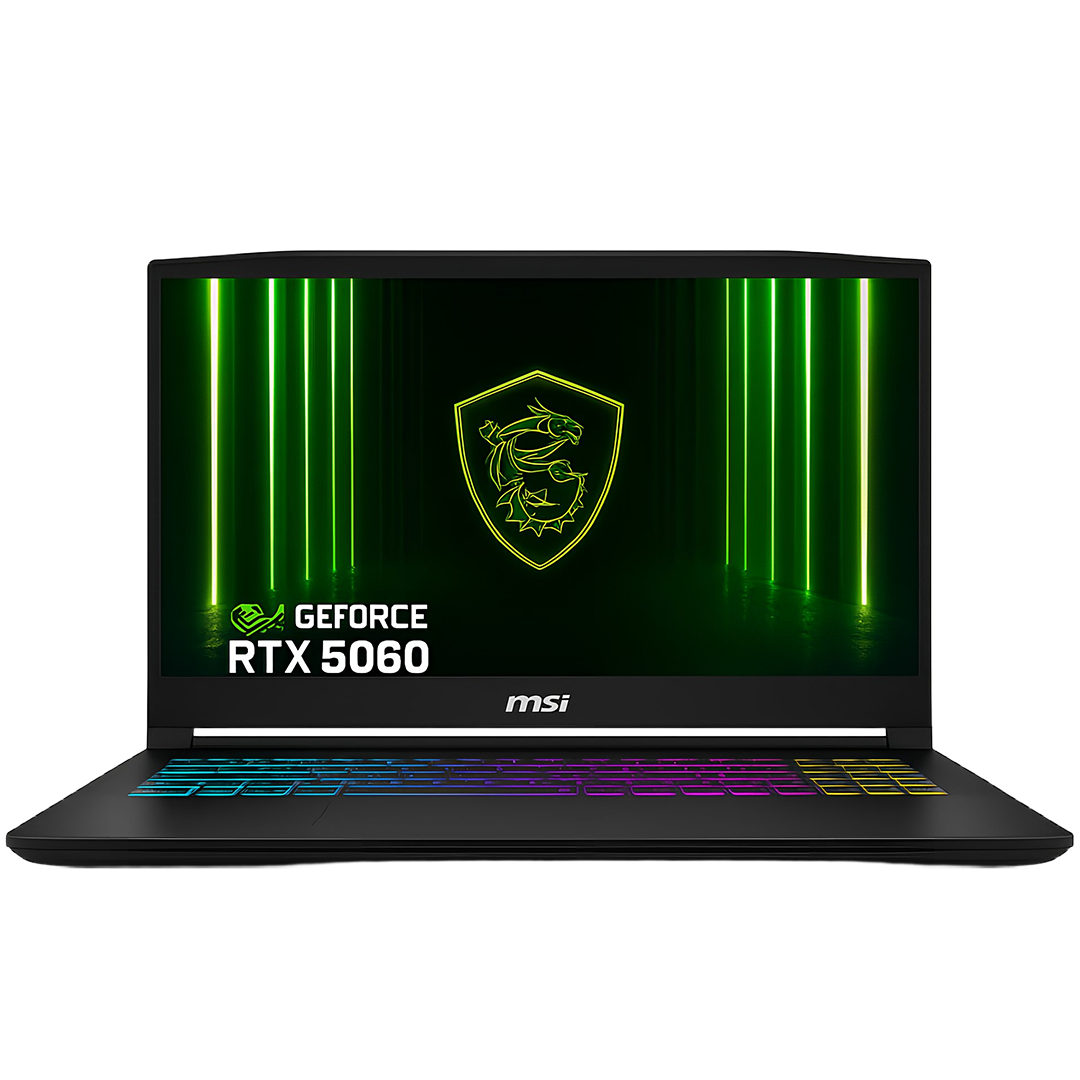 MSI Katana 15 HX B14WFK-600XAE, Intel Core i7-14650HX, RAM 16GB, SSD 512GB, NVIDIA RTX 5060 8GB, 15.6 Inch FHD IPS 144Hz, Black