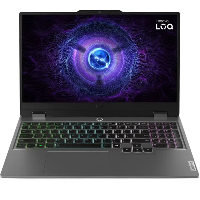 Lenovo LOQ 15IRX9 - (BDIN), Intel Core i7-13650HX, RAM 16GB, SSD 1TB, RTX 4060 8GB, 15.6 Inch FHD IPS 144Hz, Luna Grey
