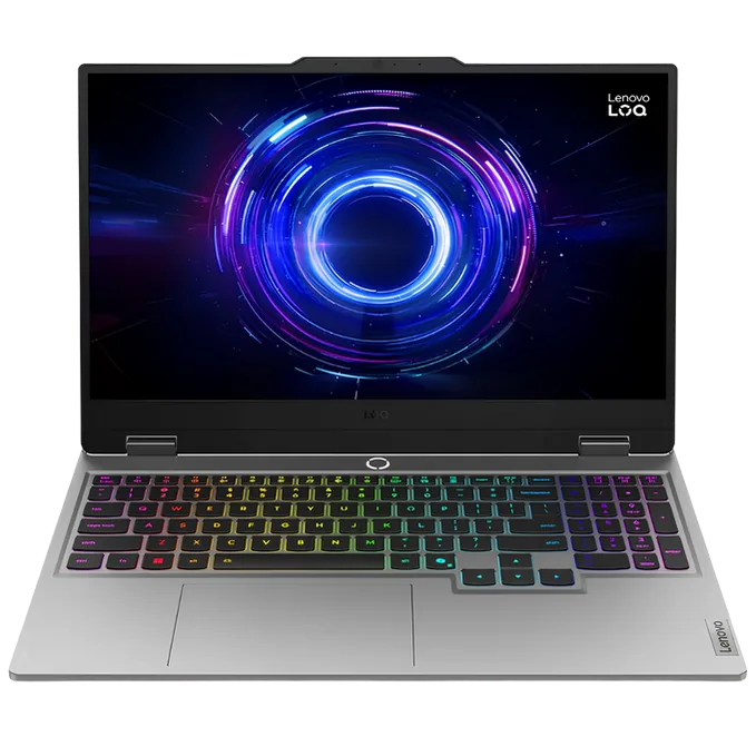 Lenovo LOQ 15IRX10 - (U1AX), Intel Core i7-14700HX, RAM 16GB, SSD 512GB, NVIDIA RTX 5060 8GB, 15.6 FHD 144Hz, Luna Grey