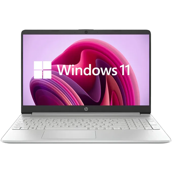 HP 15s-fq5299nia, Intel Core i7-1255U, RAM 8GB, 512GB SSD, Intel Iris Graphics, 15.6 Inch FHD, Natural silver