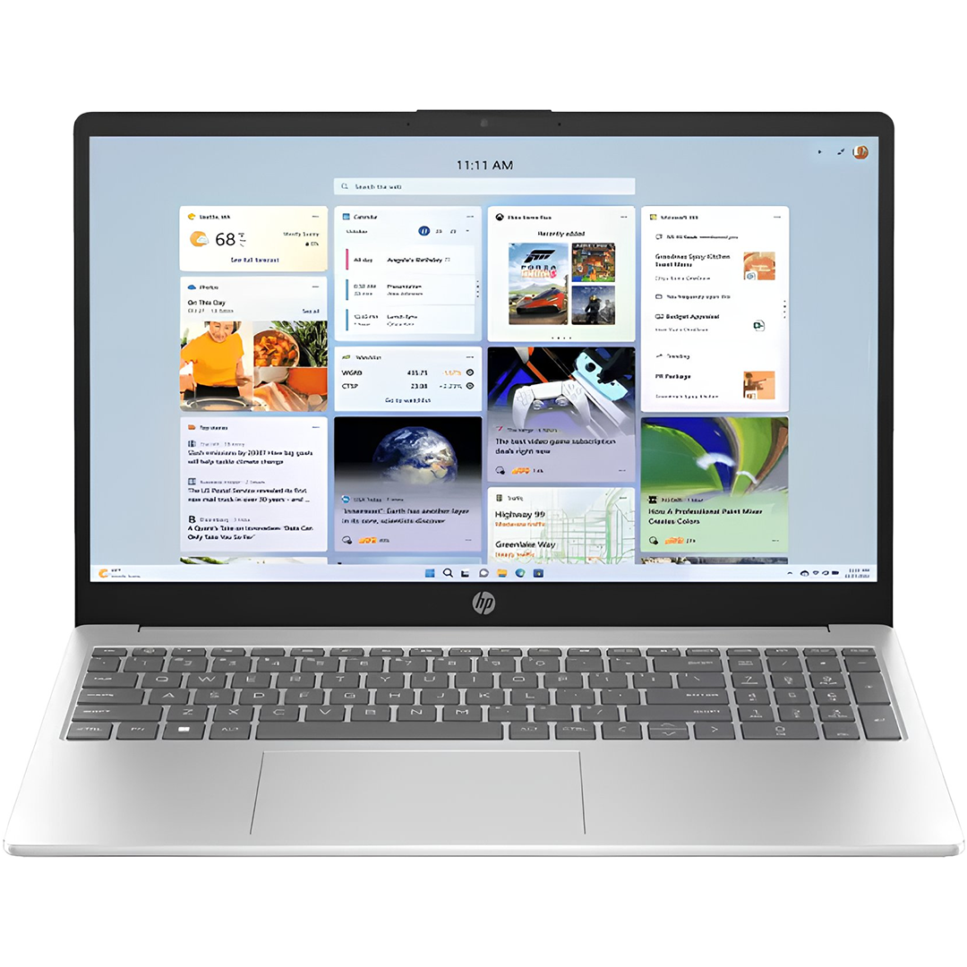 HP 15-fd0458NIA, Intel Core i7-1255U, RAM 8GB, SSD 512GB , Intel Iris Xe Graphics, 15.6 Inch FHD, Natural silver