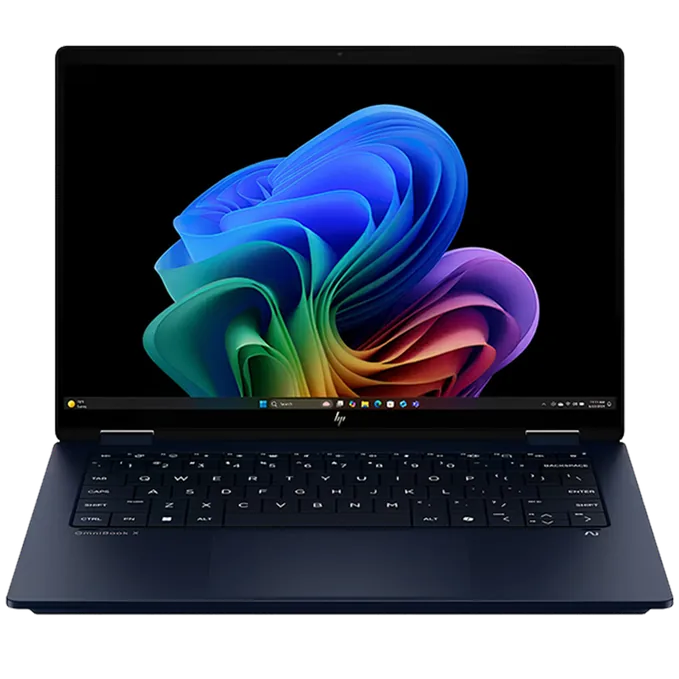 HP OmniBook X Flip 14-FM0023DX, Intel Ultra 7-256V, RAM 16GB, SSD 1TB, Intel Arc 140V, 14.0 Inch WUXGA FHD+ IPS Touch, Atmospheric Blue