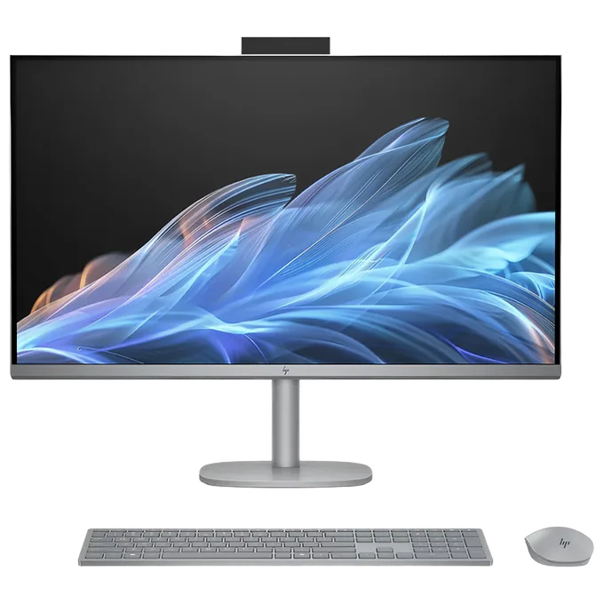 All in One HP OmniStudio X 32-C0000NA, Intel Core Ultra 7-155H, RAM 32GB, SSD 1TB, NVIDIA RTX 4050 6GB, 32 Inch 4K UHD IPS, Meteor Silver