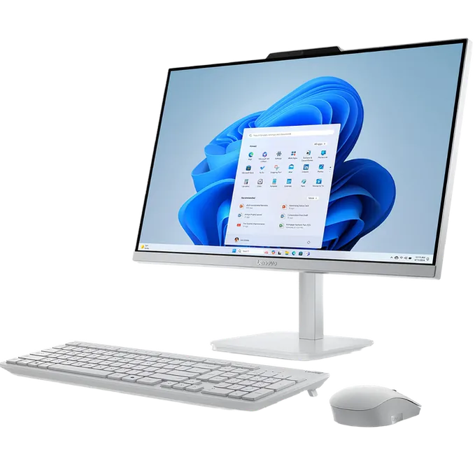 All in One Lenovo A100 - (43PS), Intel Core i3-N305, RAM 8GB, SSD 512GB, Intel® UHD Graphics, 24 FHD IPS, Cloud Grey