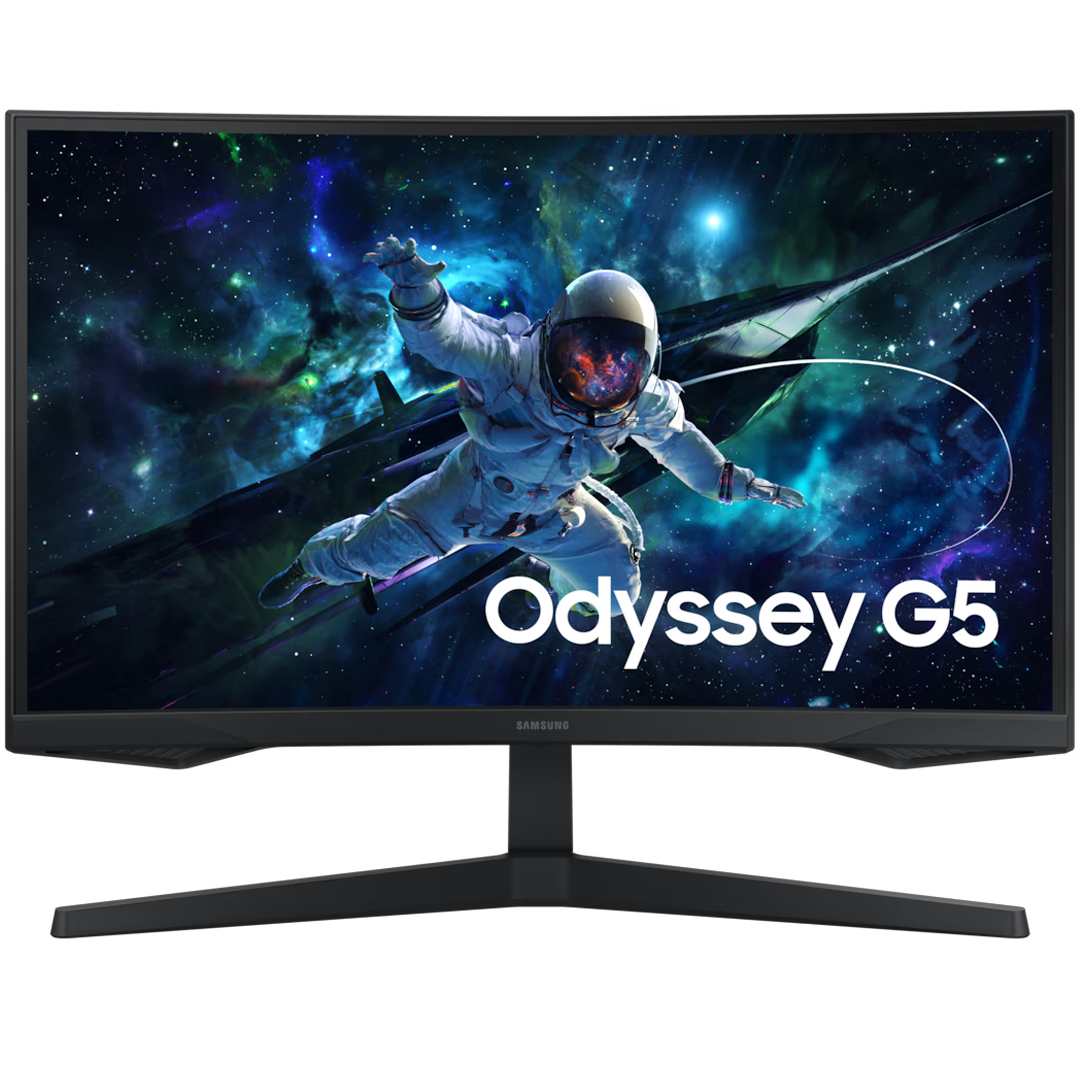 SAMSUNG LS27CG552 Odyssey G5 Gaming Monitor – 27-inch QHD 2K (2560x1440) , Curved , 165Hz , VA  , 1ms