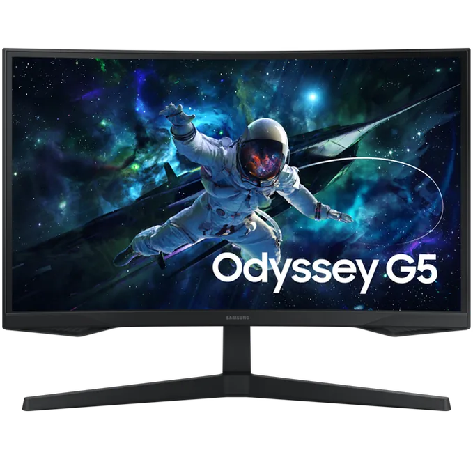 SAMSUNG LS27CG552 Odyssey G5 Gaming Monitor – 27-inch QHD 2K (2560x1440) , Curved , 165Hz , VA , 1ms