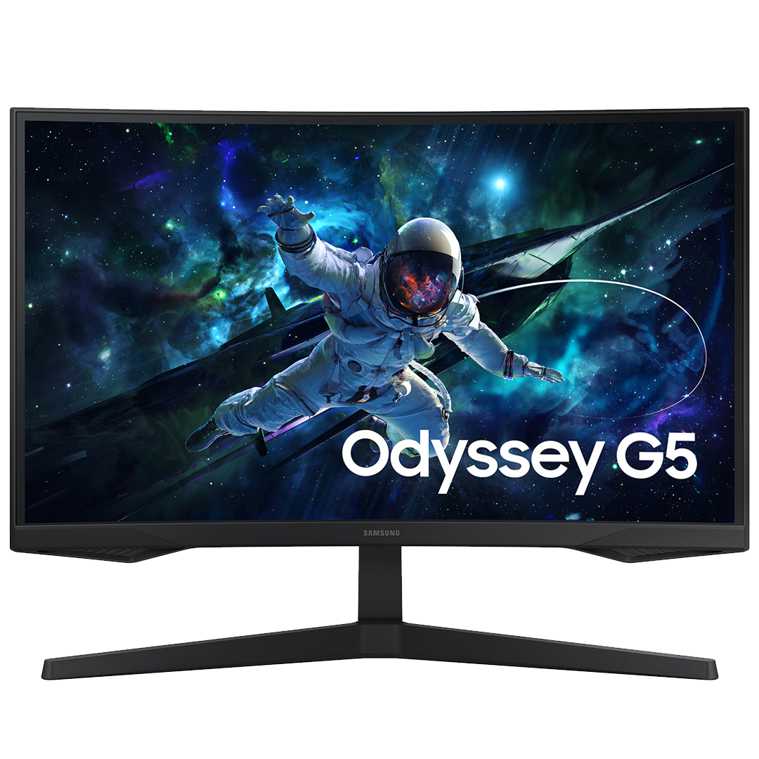 SAMSUNG LS32CG552EM Odyssey G5 Gaming Monitor – 32-inch QHD 2K (2560x1440) , Curved , 165Hz , VA  , 1ms