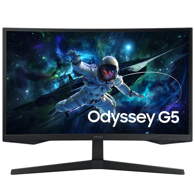 SAMSUNG LS32CG552EM Odyssey G5 Gaming Monitor – 32-inch QHD 2K (2560x1440) , Curved , 165Hz , VA , 1ms