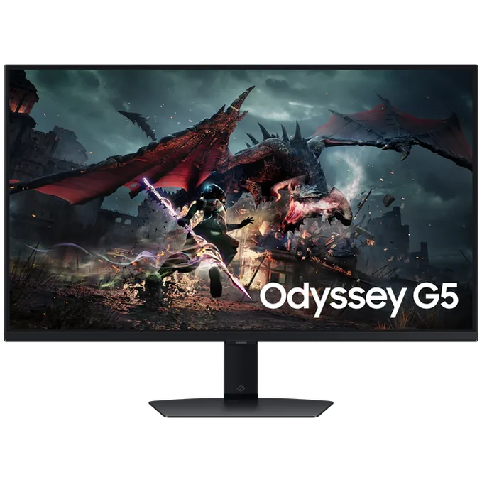 SAMSUNG LS32DG50EMX Odyssey G5 Gaming Monitor – 32-inch QHD 2K (2560x1440) , 180Hz , IPS , 1ms