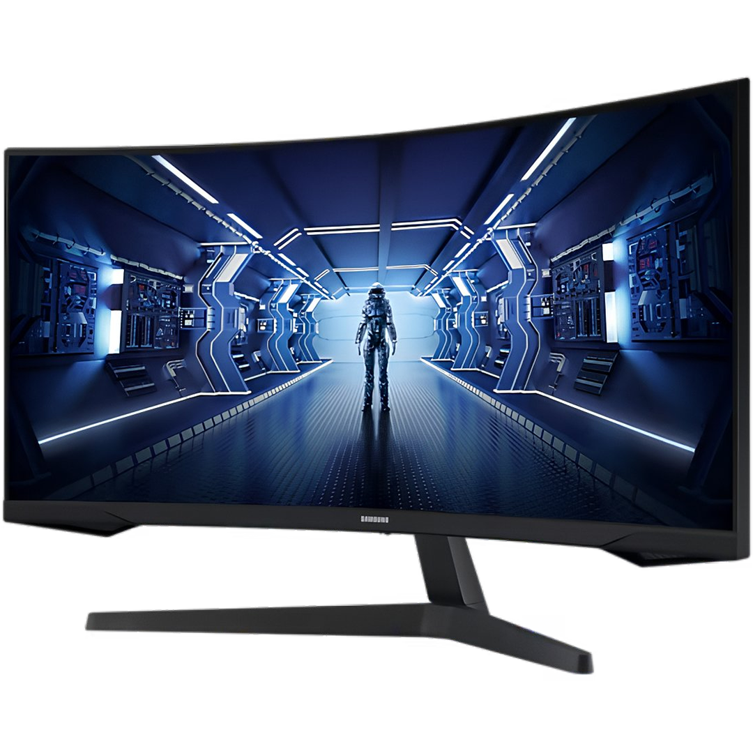 SAMSUNG LC34G55T Odyssey G5 Gaming Monitor – 34-inch 3K WQHD (3440 x 1440) , Curved , 165Hz , VA  , 3ms