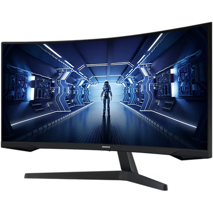 SAMSUNG LC34G55T Odyssey G5 Gaming Monitor – 34-inch 3K WQHD (3440 x 1440) , Curved , 165Hz , VA , 3ms