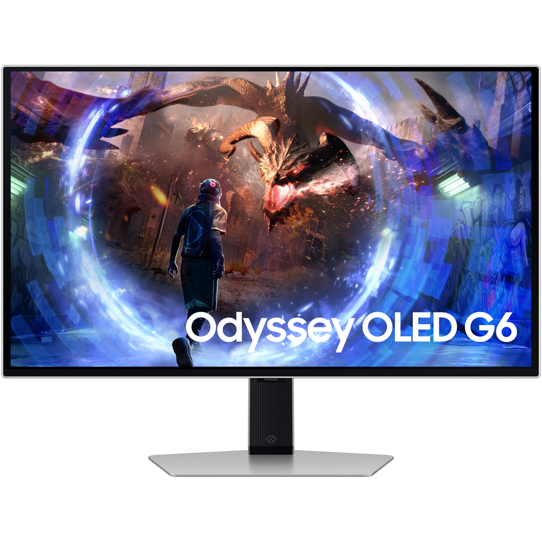 SAMSUNG LS27FG600EM Odyssey G6 Gaming Monitor – 27-inch QHD 2K (2560x1440) , Curved , 360Hz , IPS  , 1ms