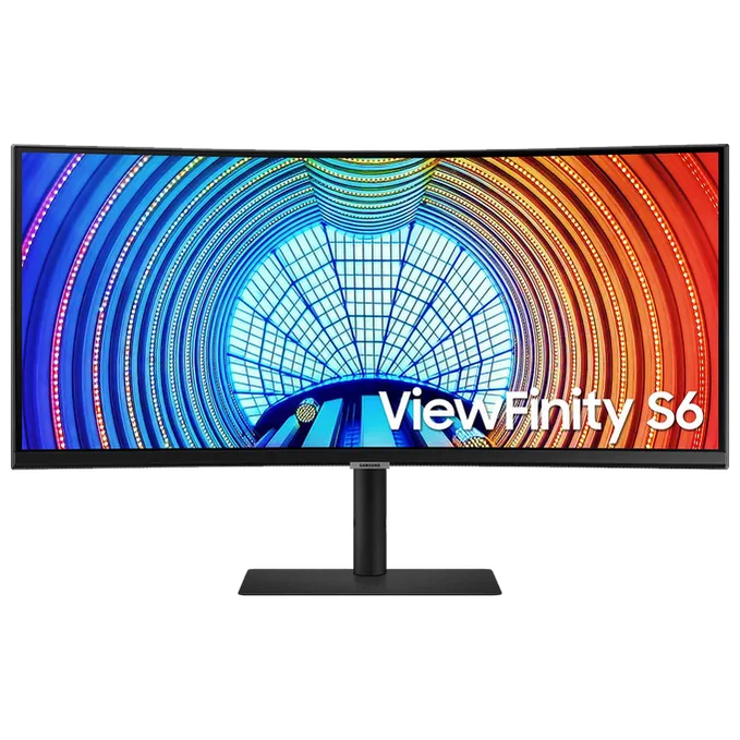 SAMSUNG ViewFinity LS34C654U Monitor – 34-inch WQHD 2K (2560x1440) , Curved , 100Hz , VA , 5ms
