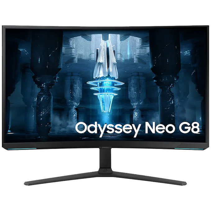 SAMSUNG LS32BG850NMXUE Odyssey Neo G8 Gaming Monitor – 32-inch UHD 4K (3840 x 2160) , Curved , 240Hz , VA , 1ms