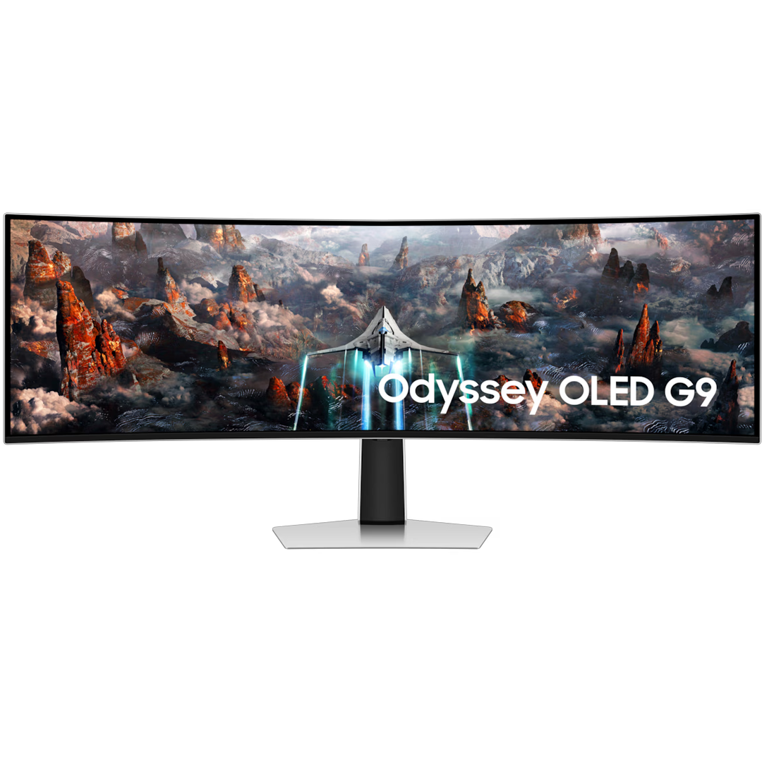 SAMSUNG LS49CG934S Odyssey OLED G9 Gaming Monitor – 49-inch QHD 5K (5120x2880) , Curved , 240Hz , OLED , 0.03ms