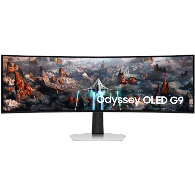 SAMSUNG LS49CG934S Odyssey OLED G9 Gaming Monitor – 49-inch QHD 5K (5120x2880) , Curved , 240Hz , OLED , 0.03ms