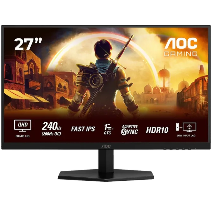AOC Q27G42ZE Gaming Monitor – 27 -inch QHD 2K (2560x1440) , 260Hz , Fast IPS , 0.5ms