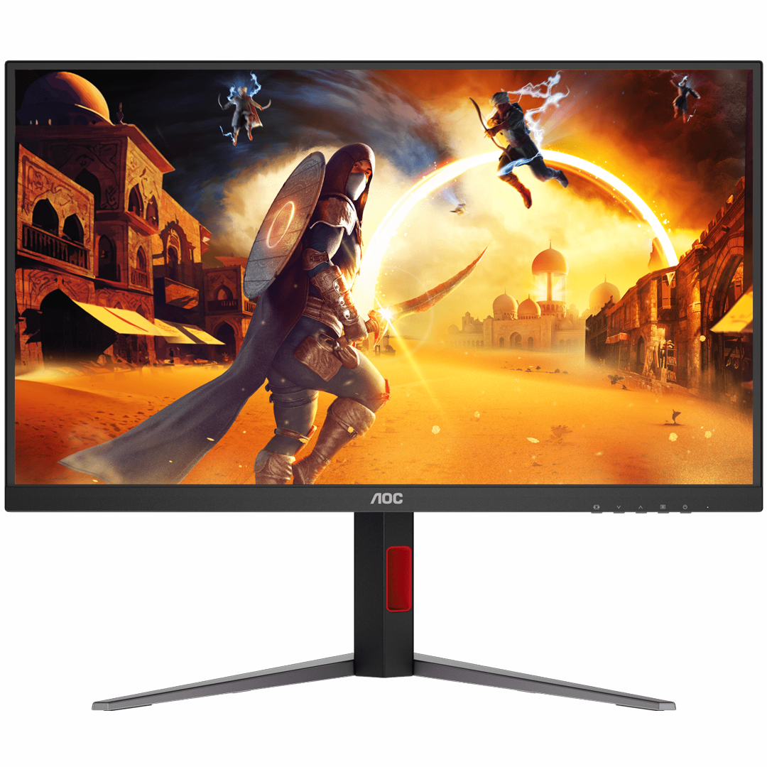 AOC U27G4 Gaming Monitor – 27 -inch Dual Refresh rate QHD 2K (3840x2160) , (160Hz 4K 5.0Ms - 320Hz FHD 0.3Ms) , IPS
