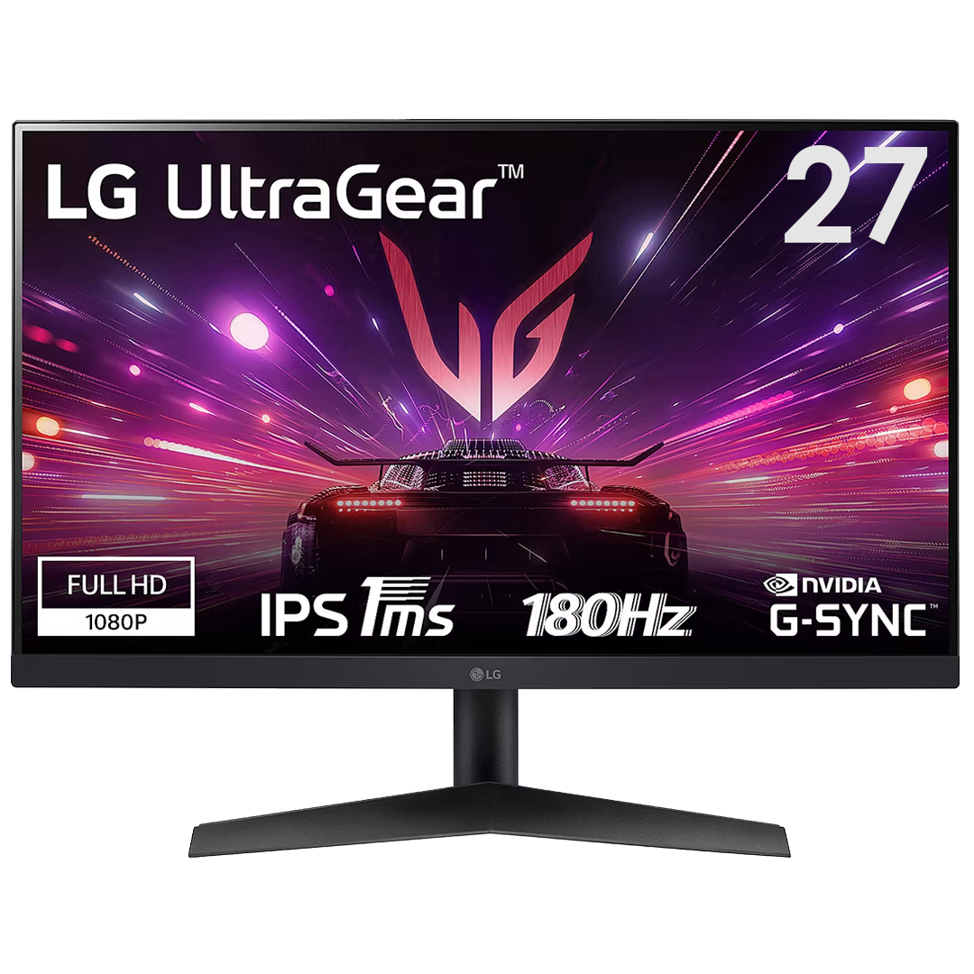 LG GS60F-B Gaming Monitor – 27  -inch FHD (1920 x 1080) , 180Hz ,  IPS  , 1ms