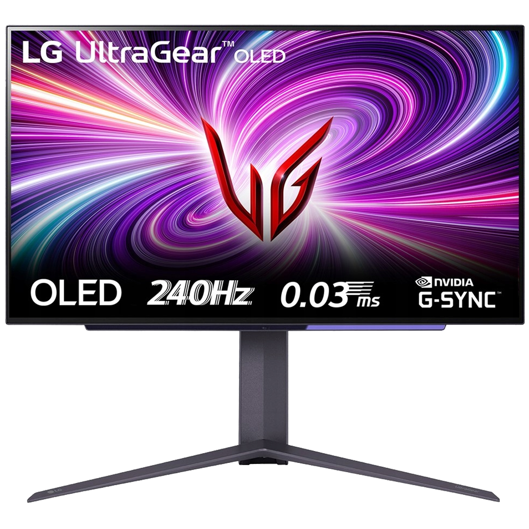LG GS95QE-B Gaming Monitor – 27 -inch 2K QHD (2560 x 1440) , 240Hz ,  IPS , OLED  , 0.03ms