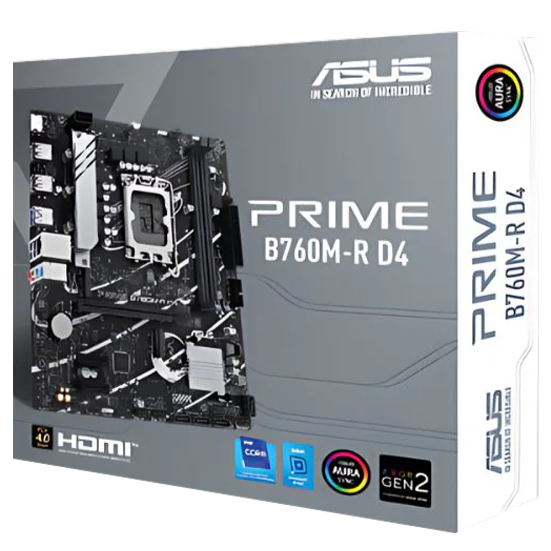 ASUS PRIME B760M-R D4 , Motherboard
