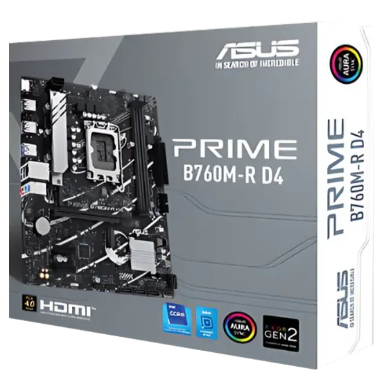 ASUS PRIME B760M-R D4 , Motherboard