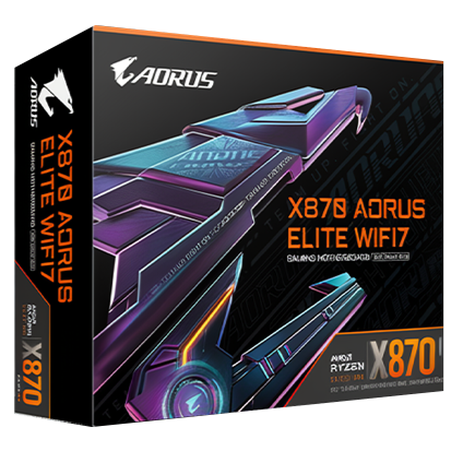 Gigabyte X870 AORUS ELITE WIFI7 , Motherboard