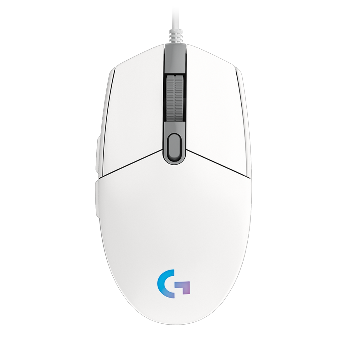 Logitech G203 LIGHTSYNC Wired White