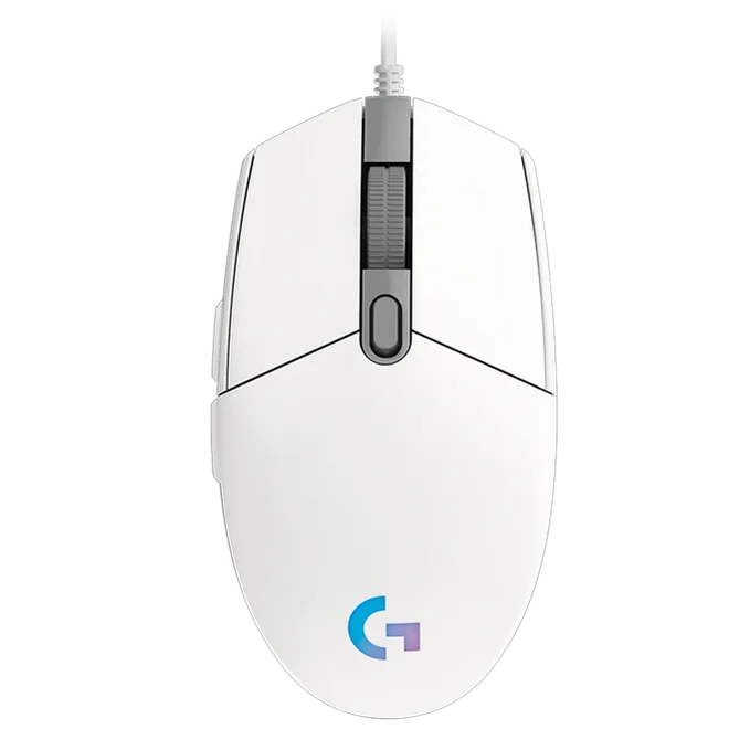 Logitech G203 LIGHTSYNC Wired White