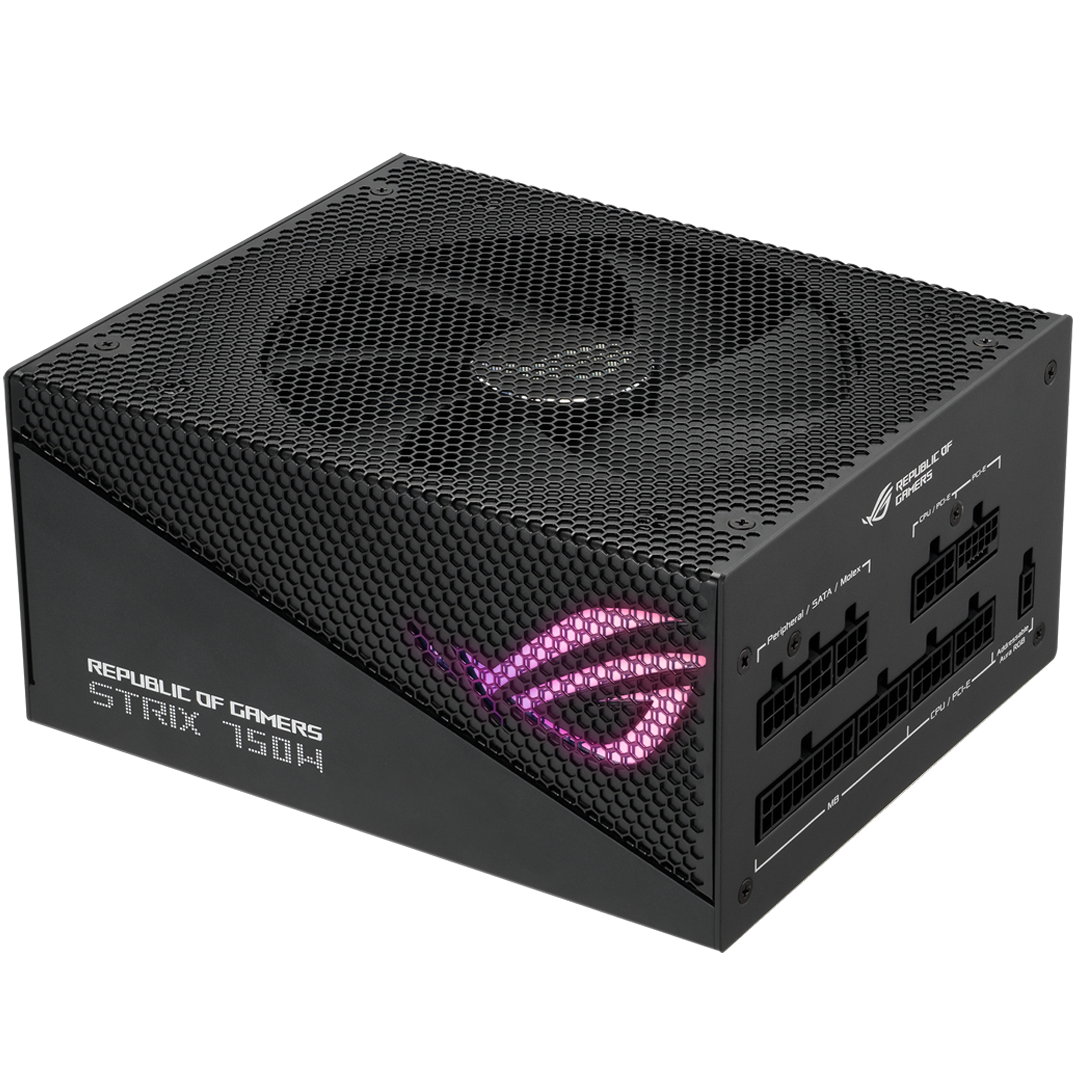ASUS ROG STRIX GAMING 750W Gold Aura Edition, Full Modular, 80+ Gold, PCIe 5.0 , ATX 3.0, - Black