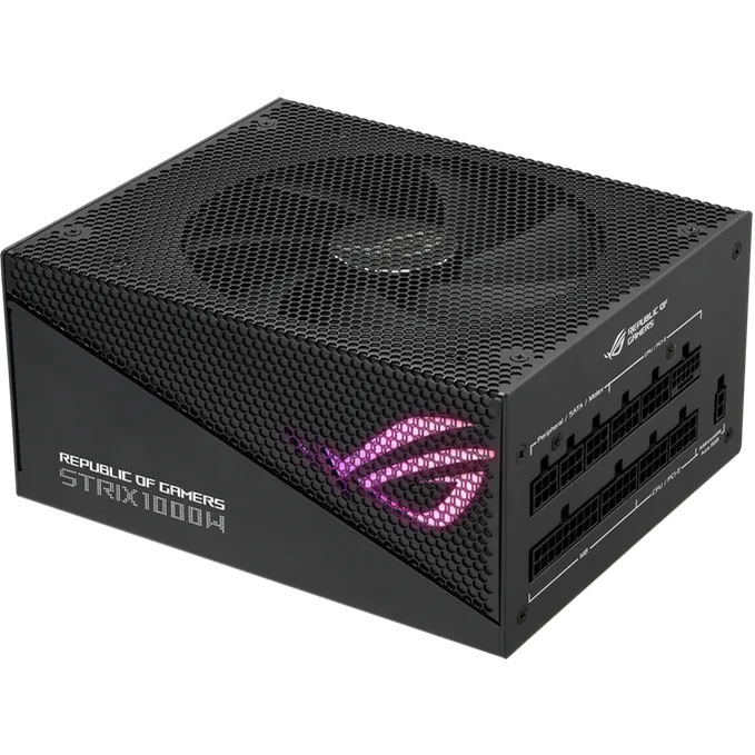 ASUS ROG STRIX 1000W Aura Edition 80+ Gold, Full Modular, PCIe 5.0 - Black