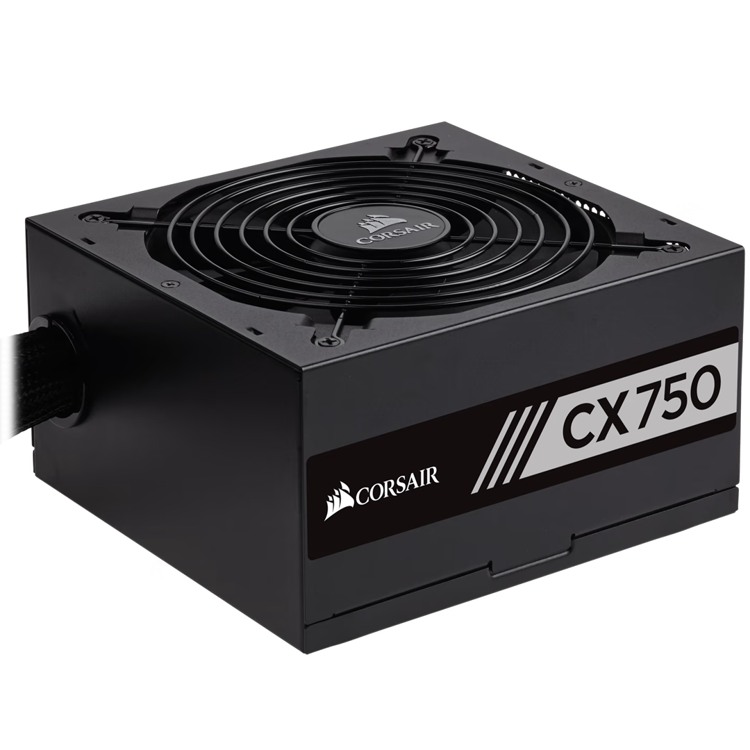 Corsair CX750 - 750w Bronze Power Supply - Black