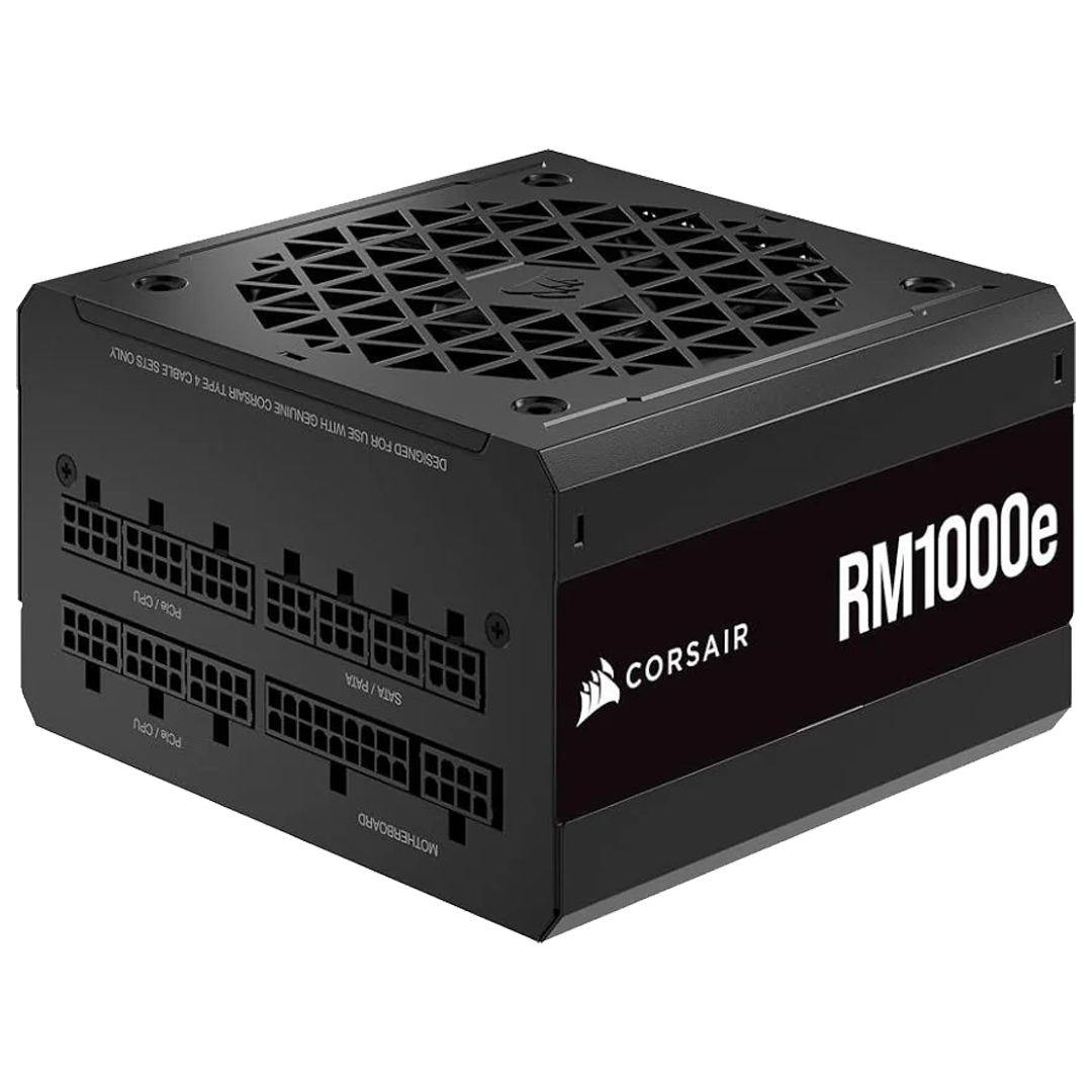 Corsair RM1000e - 1000w 80 Gold Fully Modular PCie 5  - Black