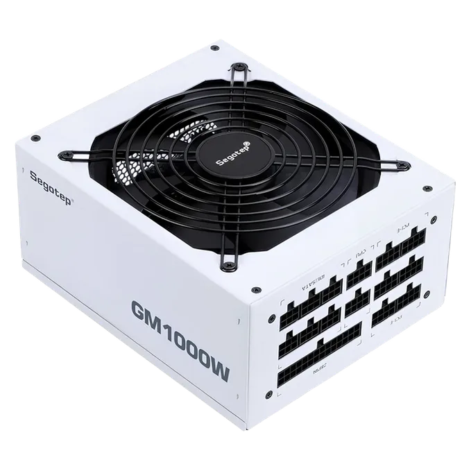 Segotep GM1000W 1000W Gold 80+ Full Modular, PCIe 5.1 & ATX 3.1 - White