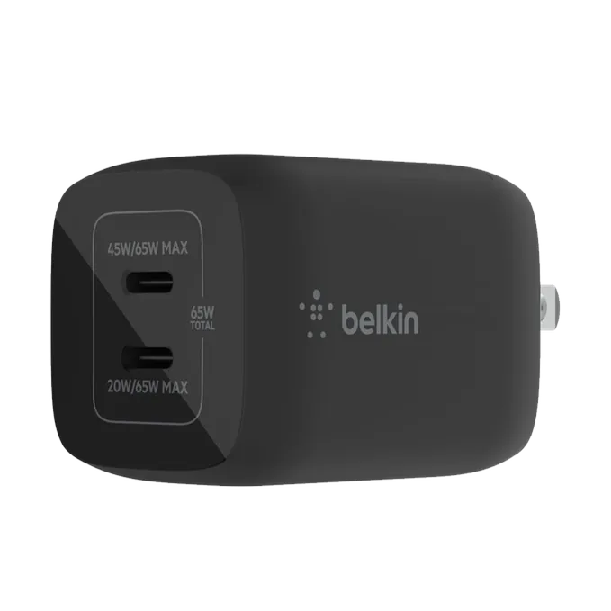 BoostCharge PRO Dual 65W USB-C PD GaN with PPS