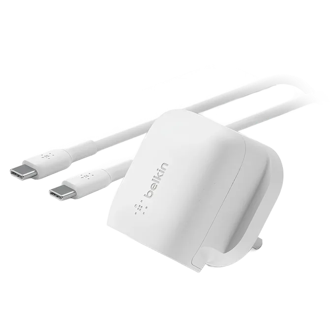 Belkin BoostCharge USB-C Wall Charger 20W C-C CABLE
