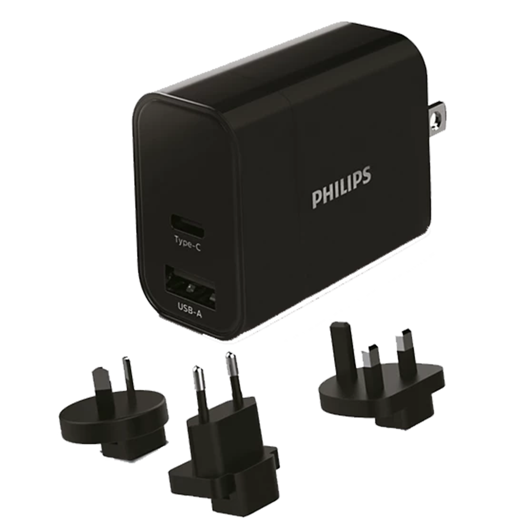 Philips 45W USB-C wall charger with Power Delivery support