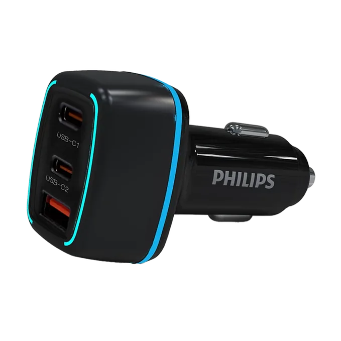 Philips dual USB-C car charger Power Delivery