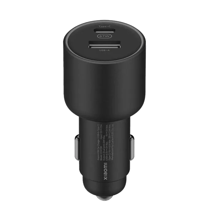 Xiaomi 67W Car Charger(USB-A + Type-C)