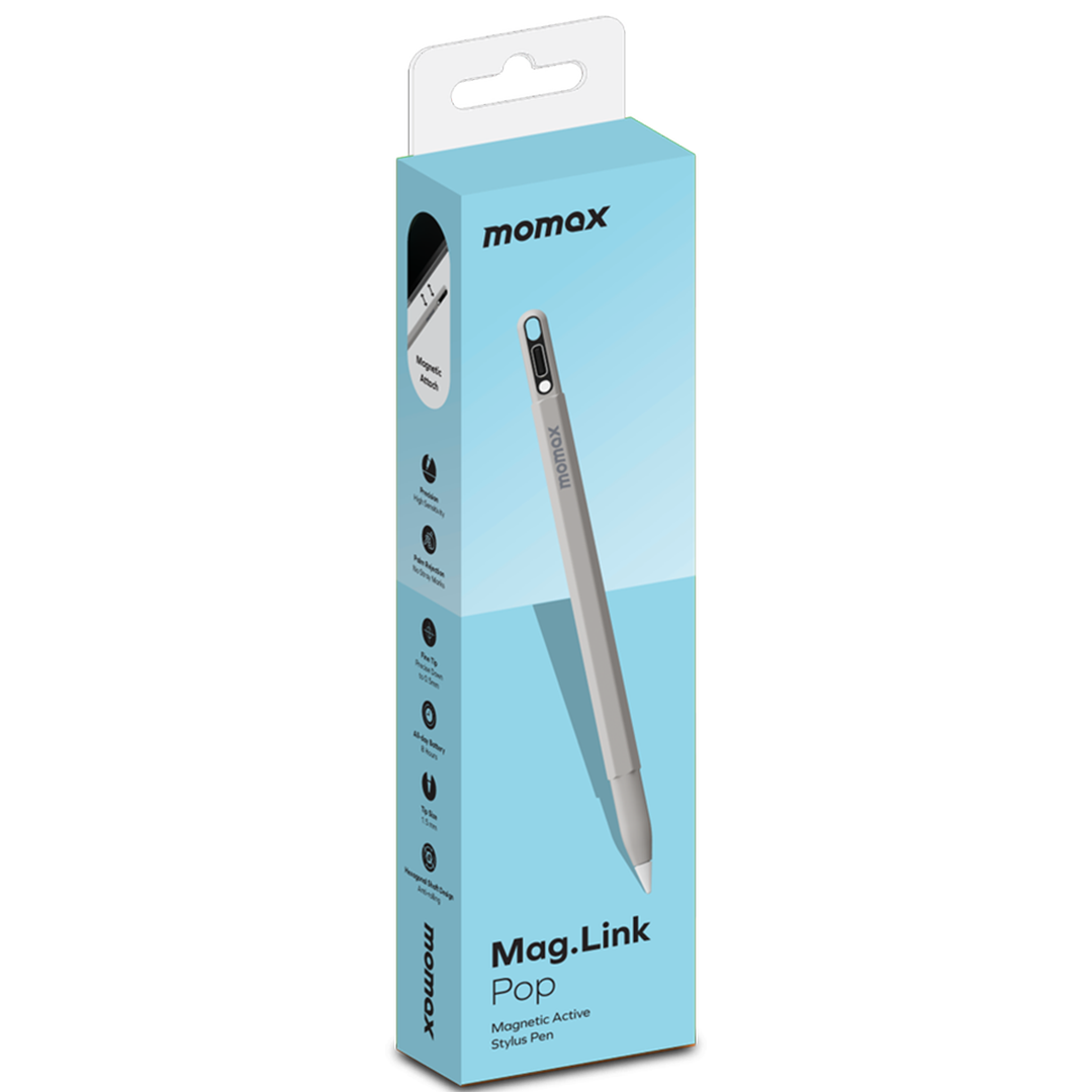 Momax Mag.Link Pop Magnetic Active Stylus Pen TP10 10th Generation Stylus