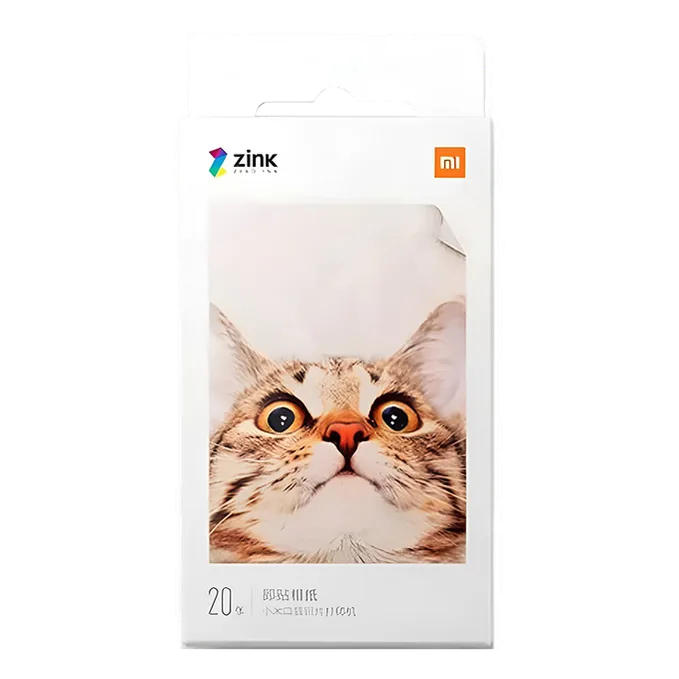 Mi Portable Photo Printer (2*3inch,20Sheets)