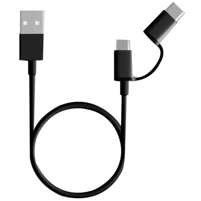 Mi 2-in-1 USB Cable Micro USB to Type C 100 cm