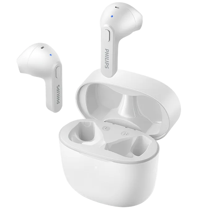 Philips Wireless earbuds without silicone tips, 13mm drivers