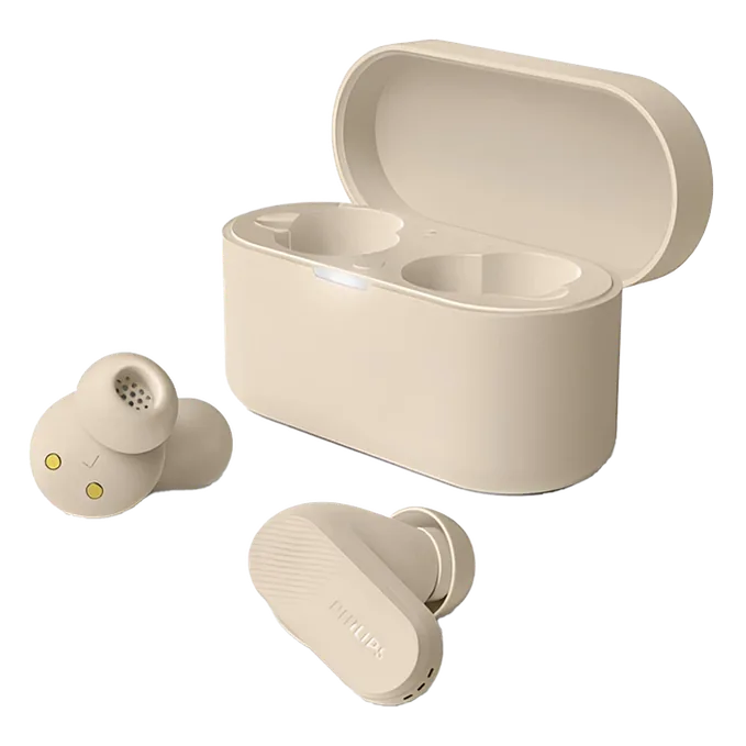 Philips Wireless earbuds with adaptive noise cancellation and Ambient/Transparency feature