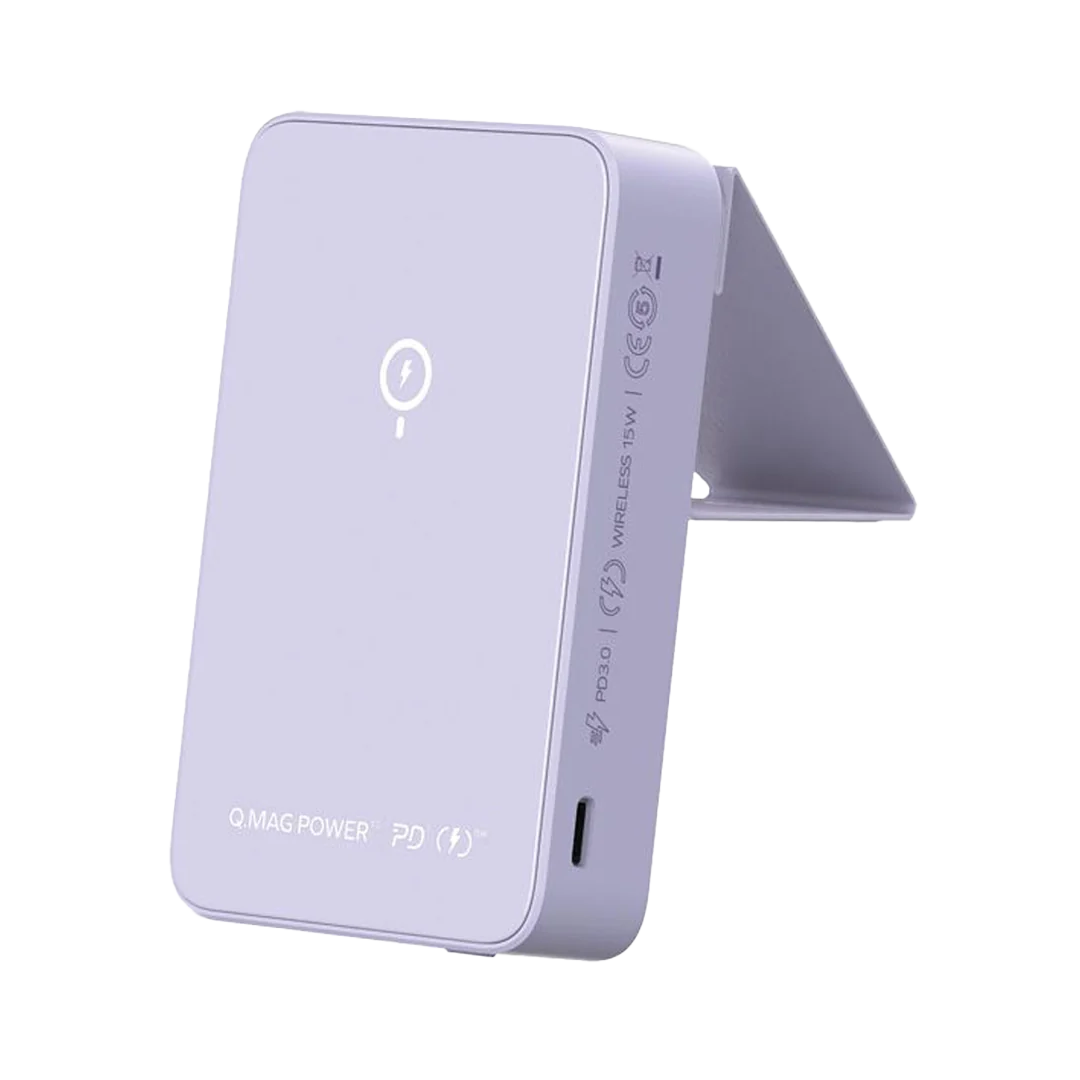 Momax Wireless Charger with Stand, 10,000mAh Battery Capacity, 18W Charging Power