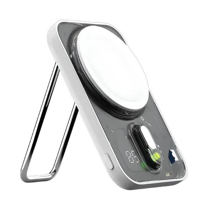 Momax 1-Powerflow Pro 5000mAh MagSafe Battery Emergency Charger 5000mAh Emergency Charger with Stand