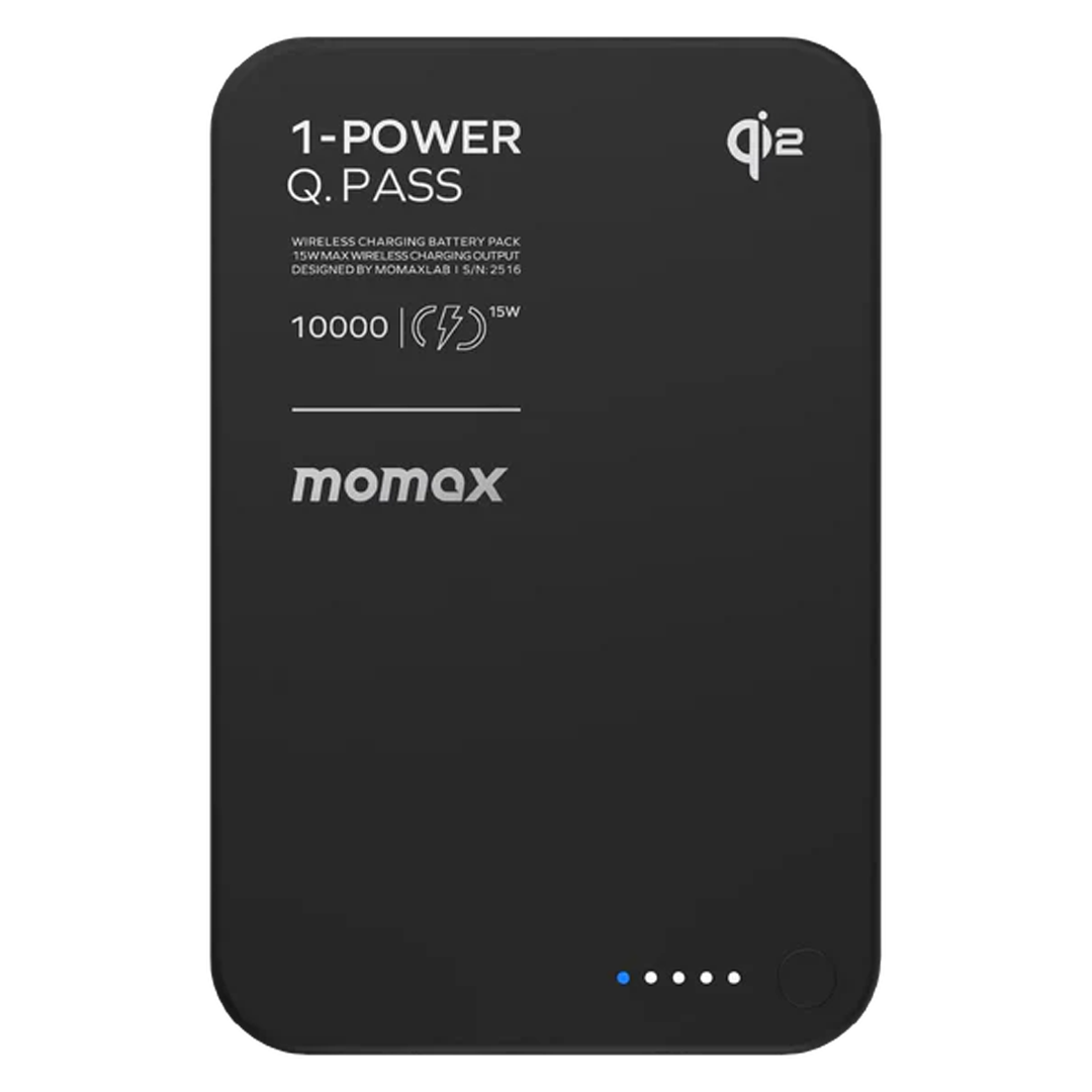 Momax Q.Mag X1 Qi2 10000mAh Magnetic Wireless Battery - 2nd Generation  (Magnetic Charging Battery)